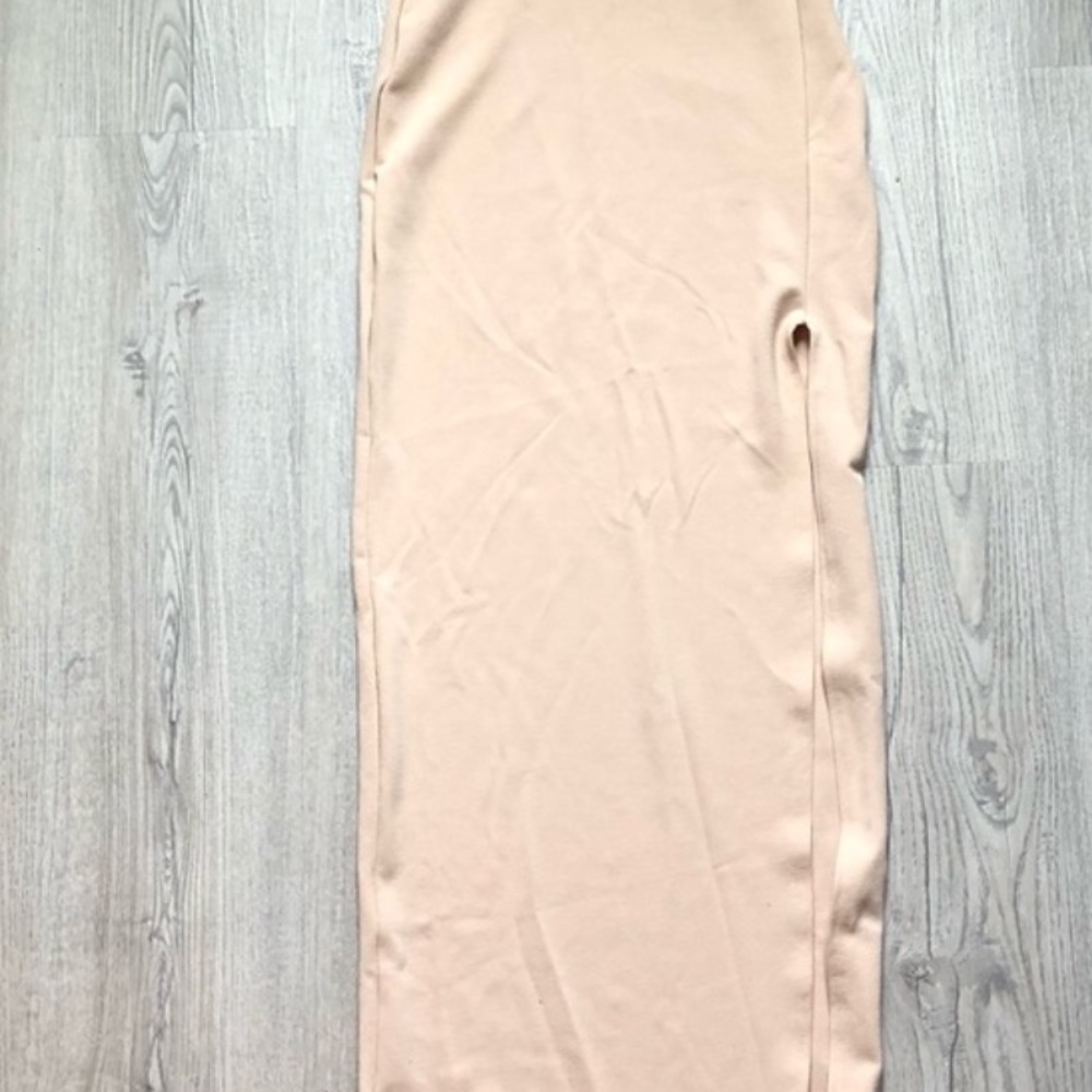 Long off shoulder dress